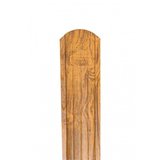 Sipca Gard Metalica Imitatie Stejar, Grosime 0.5 mm, Latime 110 mm